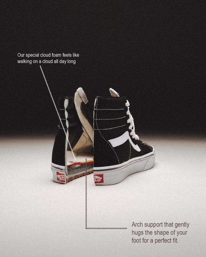 FOOTSOULS for Old Skool and SK8-HI Vans